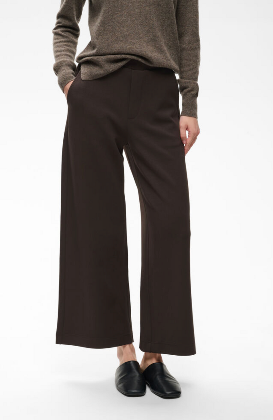 Gincette Cropped Pant Chocolate