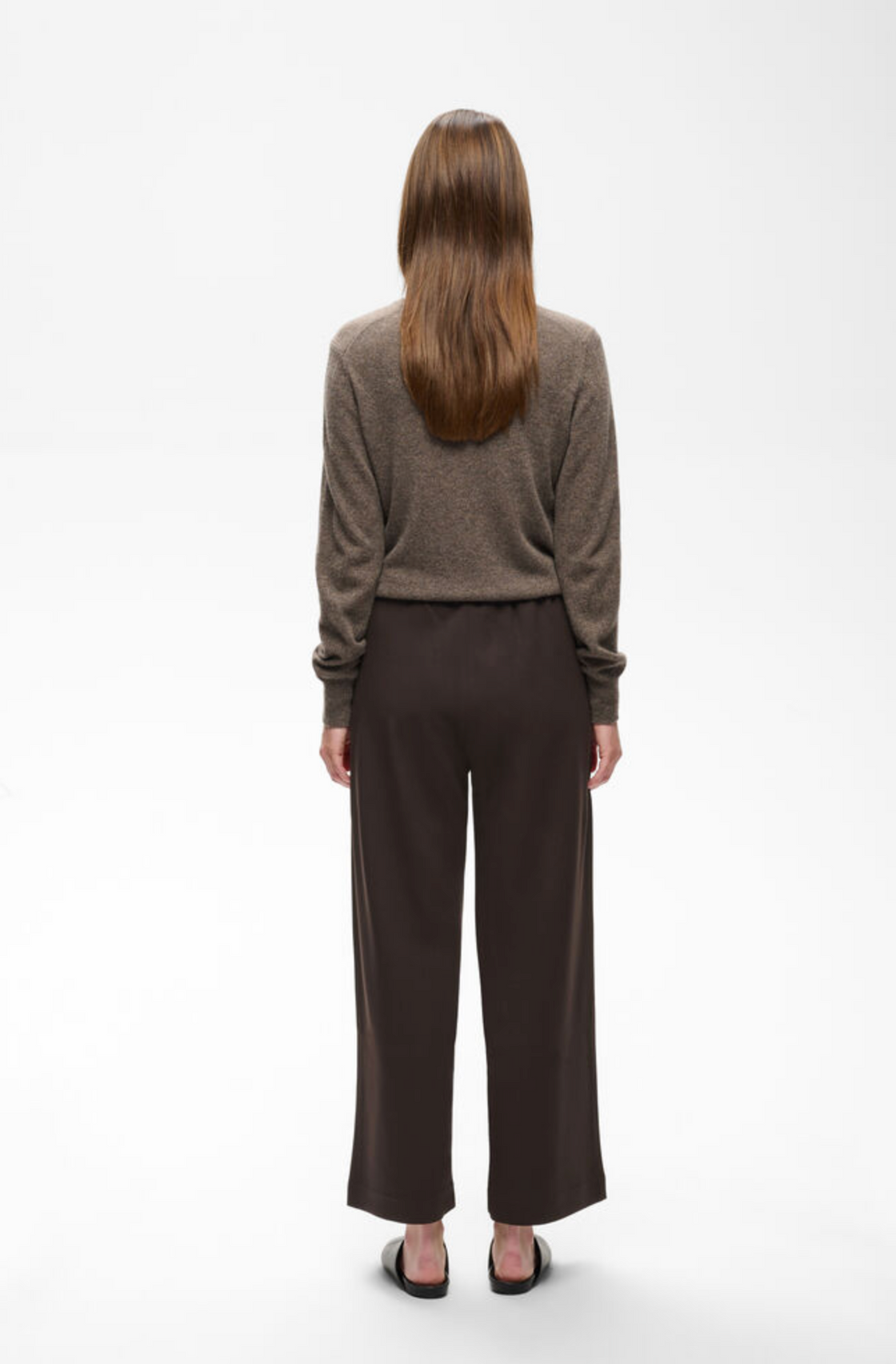 Gincette Cropped Pant Chocolate
