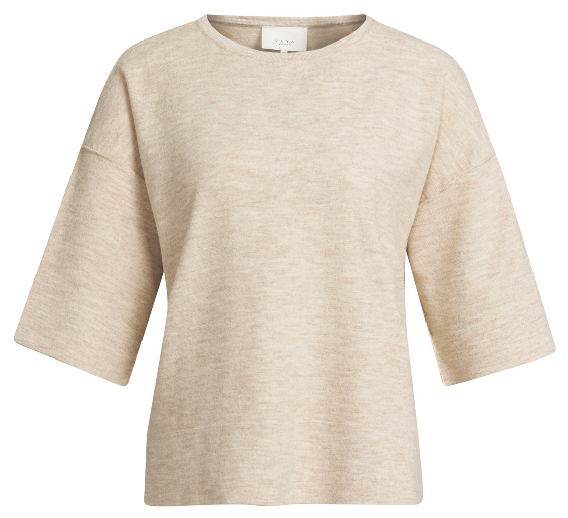 Oversized Knitted T-Shirt