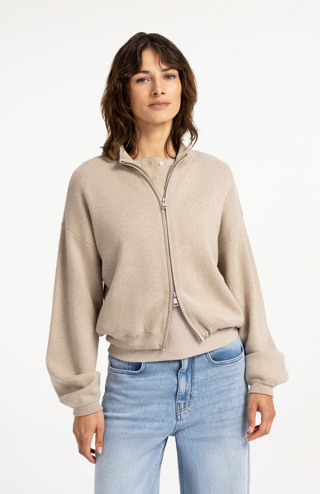 Jacquard Cardigan Long Sleeve