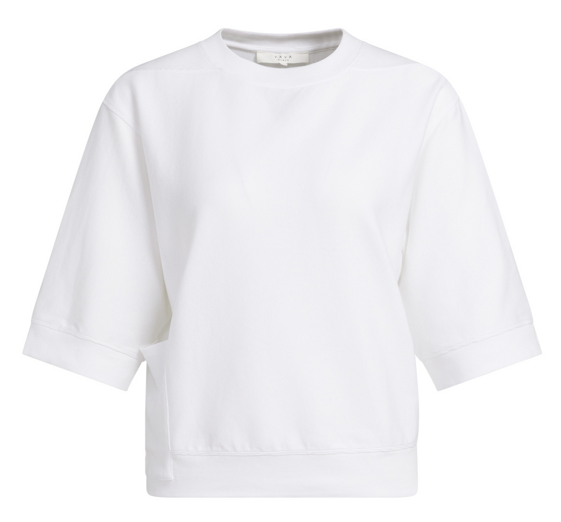Short Sleeve Jersey Rib Top