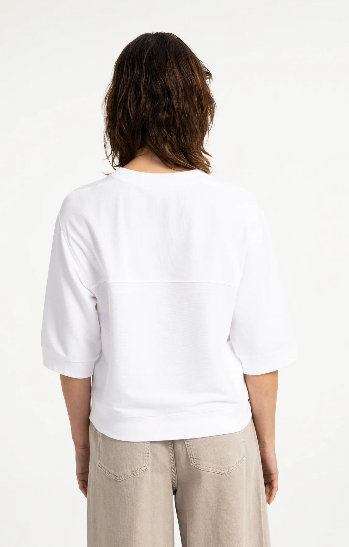 Short Sleeve Jersey Rib Top