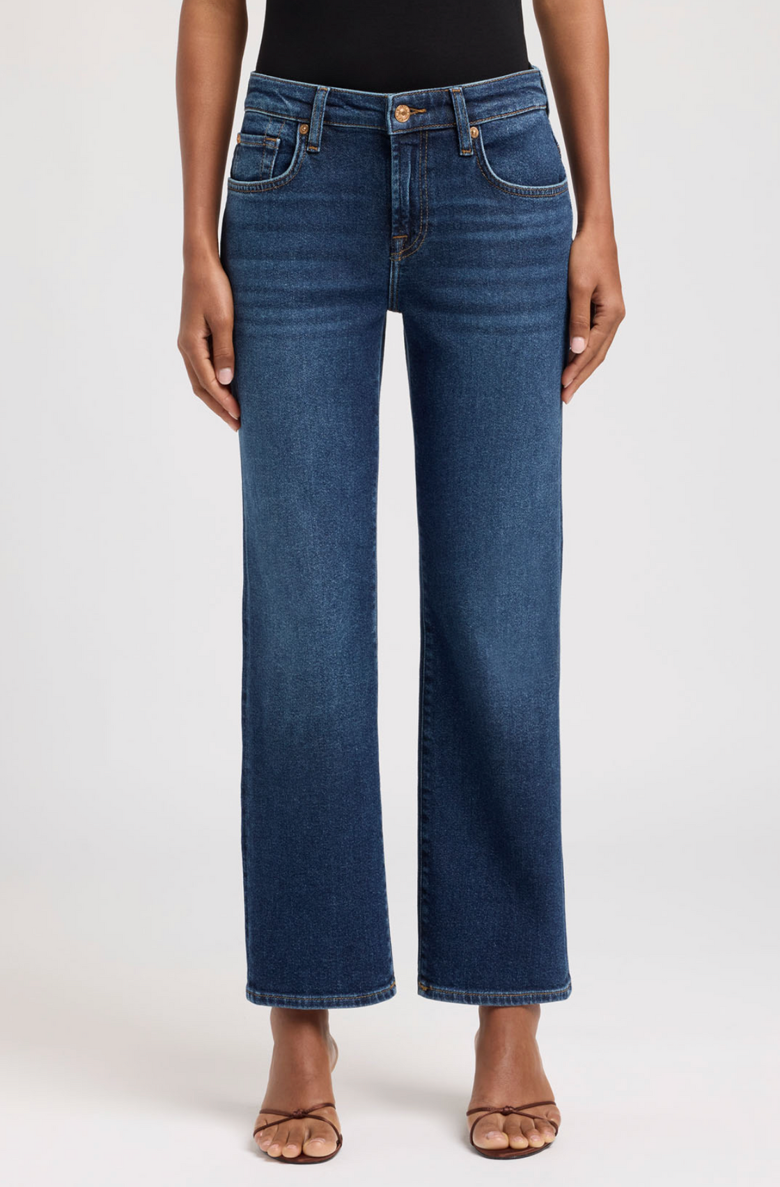 Cali Straight Ankle Blue Vibe