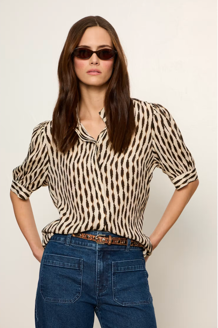 Eden Button Blouse