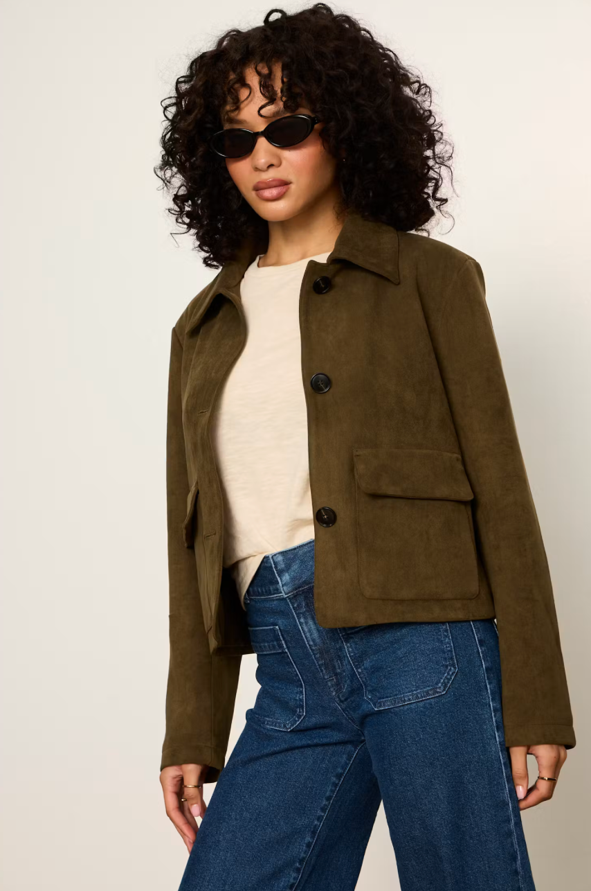 Avid Suede Like Jacket