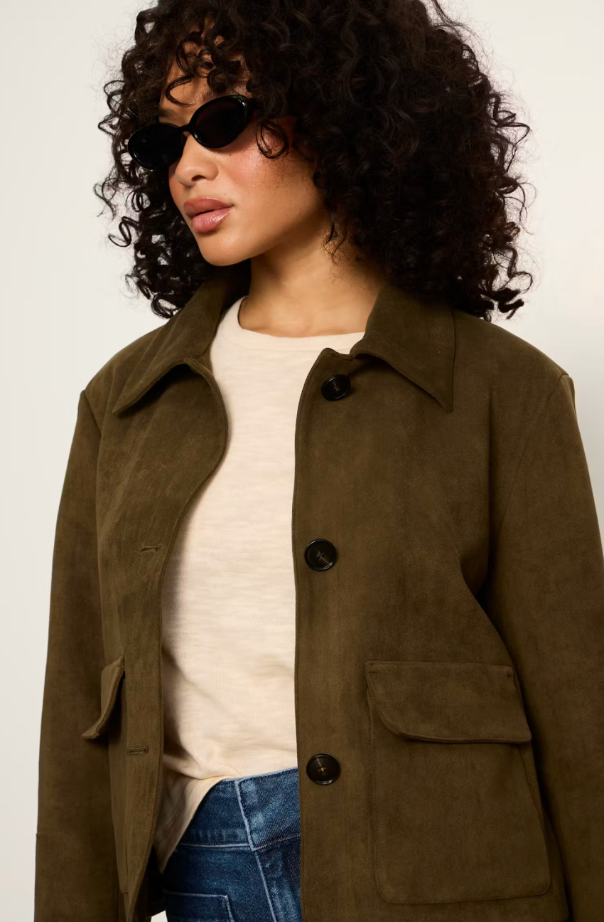 Avid Suede Like Jacket