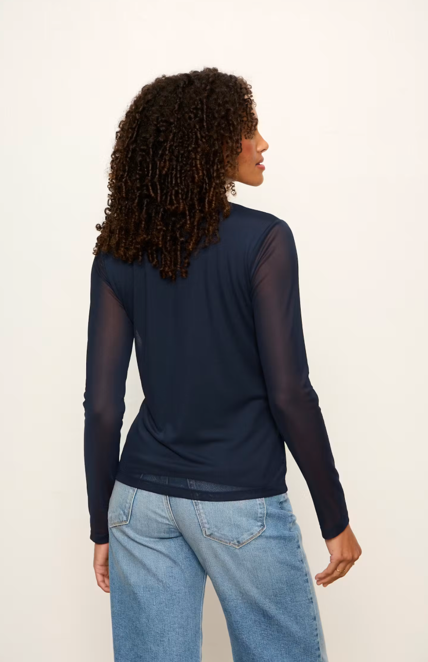 Mesh Long Sleeve Cardigan