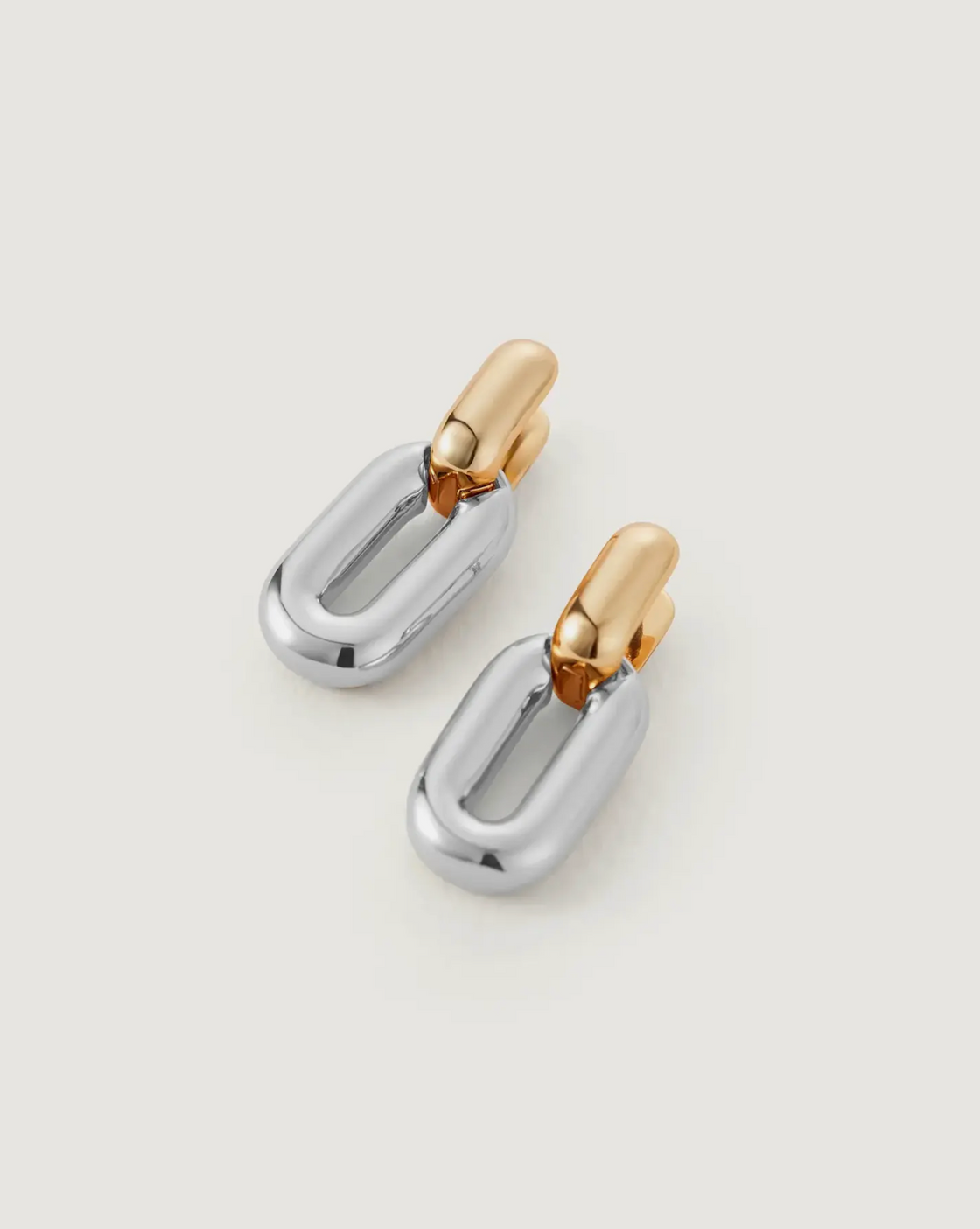 Puffy Detachable Link Earring