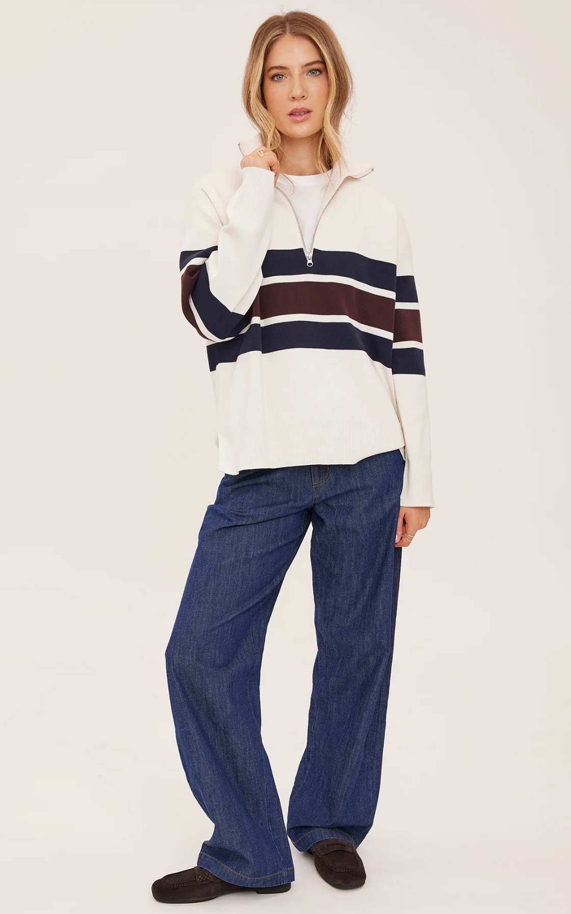 Idris Striped Sweater