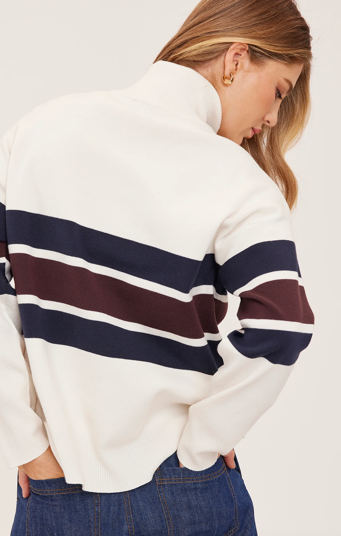 Idris Striped Sweater