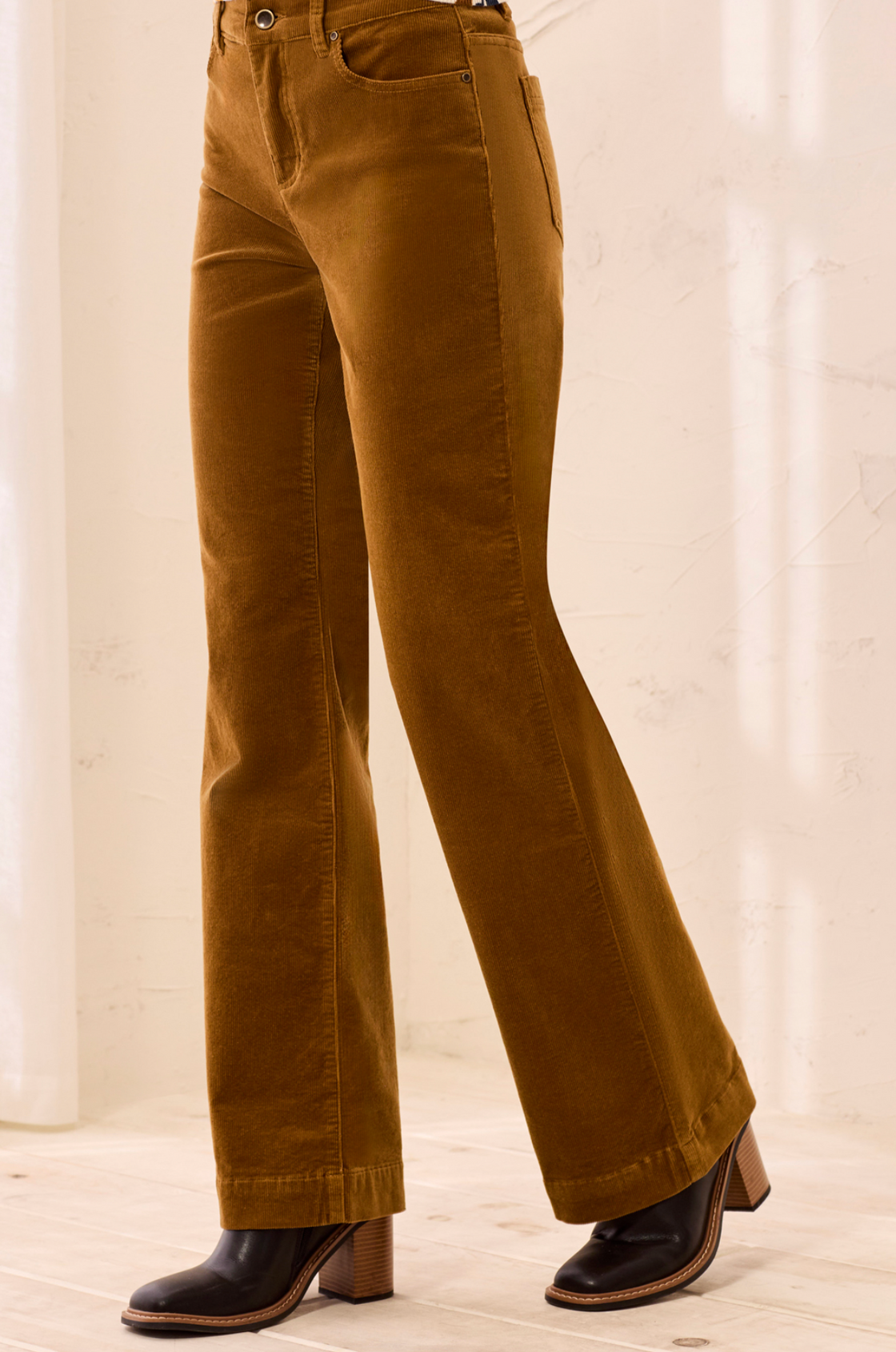 Fly Front Cord Pant