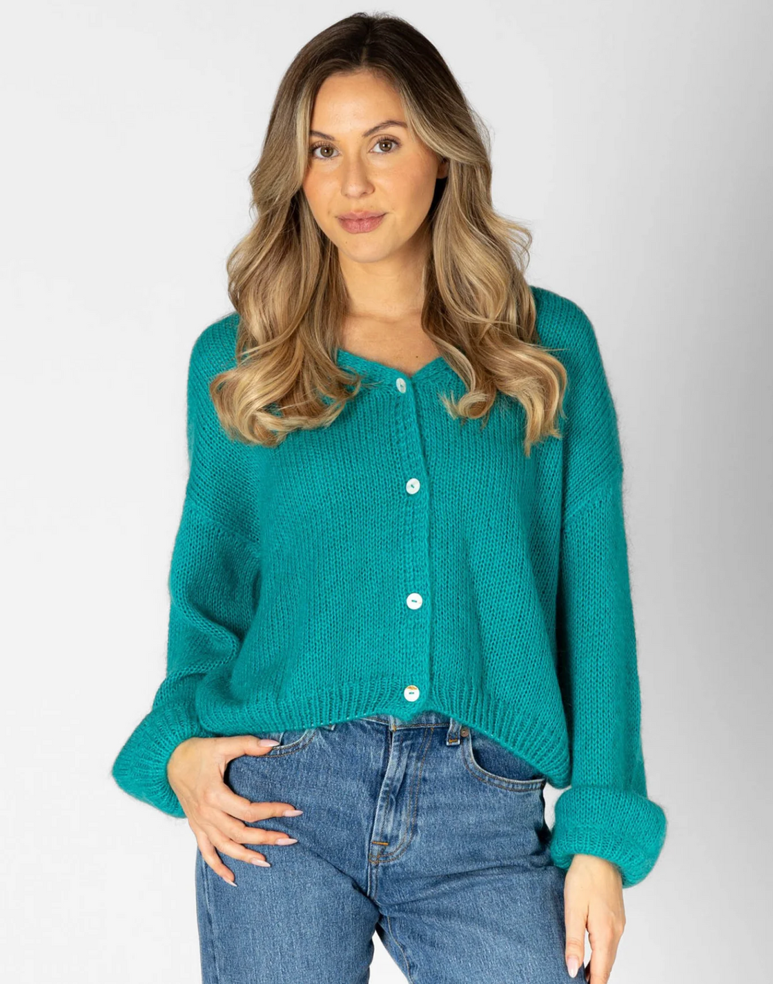 Maya Mohair Cardigan