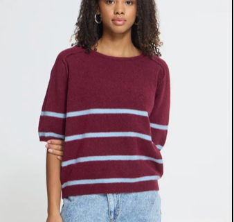 Kamara Stripe Pullover