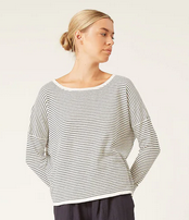 Wilo Sweater Ivory + Ink