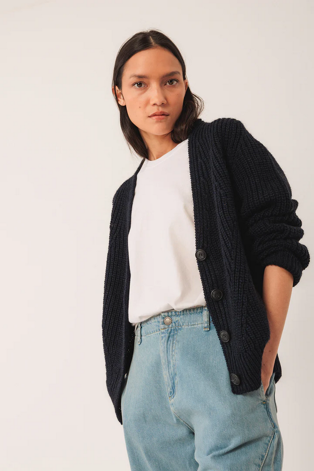 Buttoned Cardigan