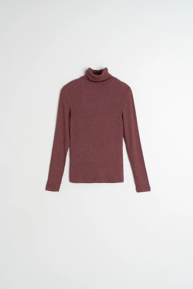 Fitted Ribbed Sweater