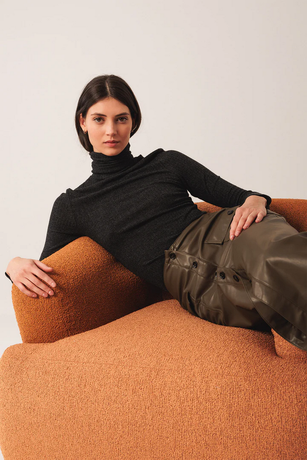 Fitted Ribbed Sweater