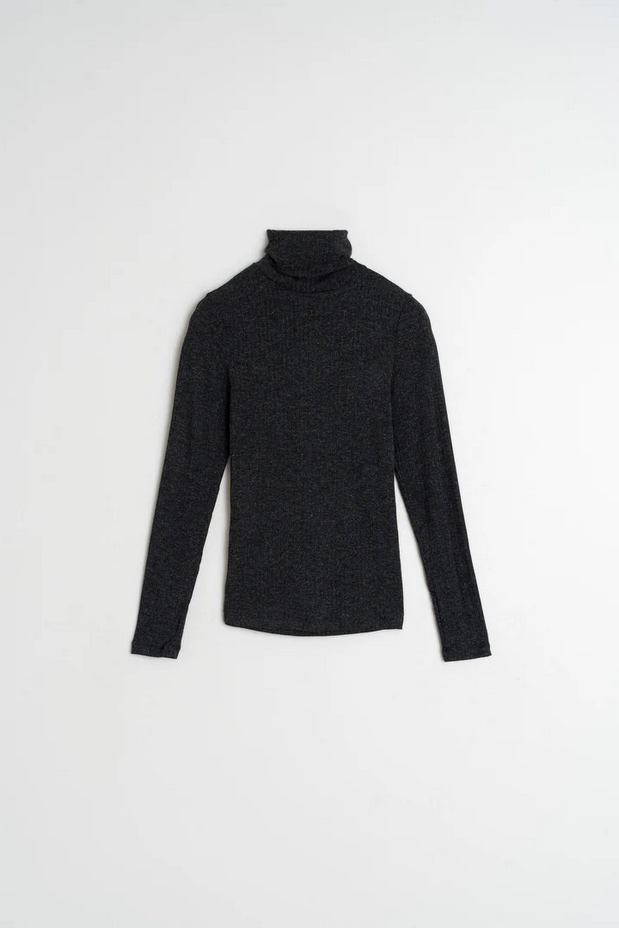 Fitted Ribbed Sweater