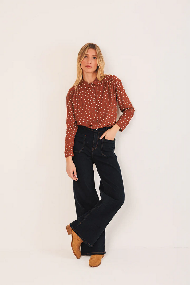 Bea Polka Dot Blouse