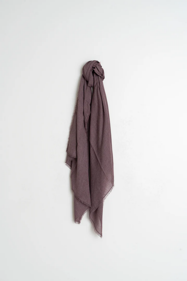 Melange Flared Scarf