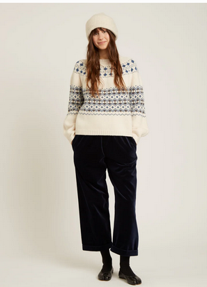 Irie Pullover Milk Fair Isle