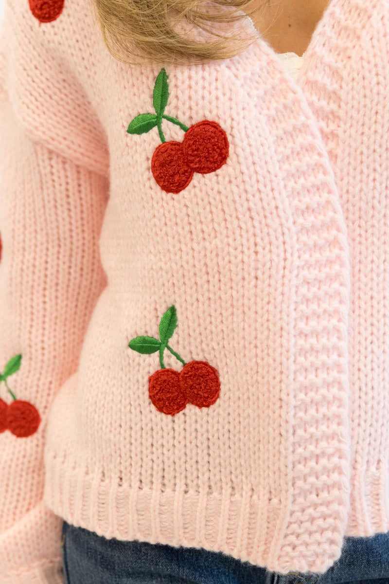 Lexi Cherries Cardigan