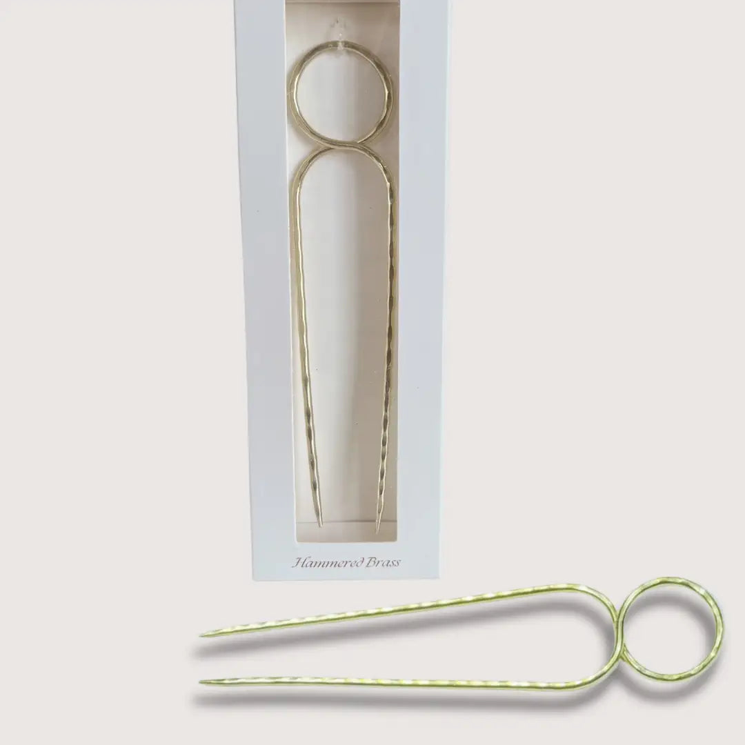 French Hair Pin Gold