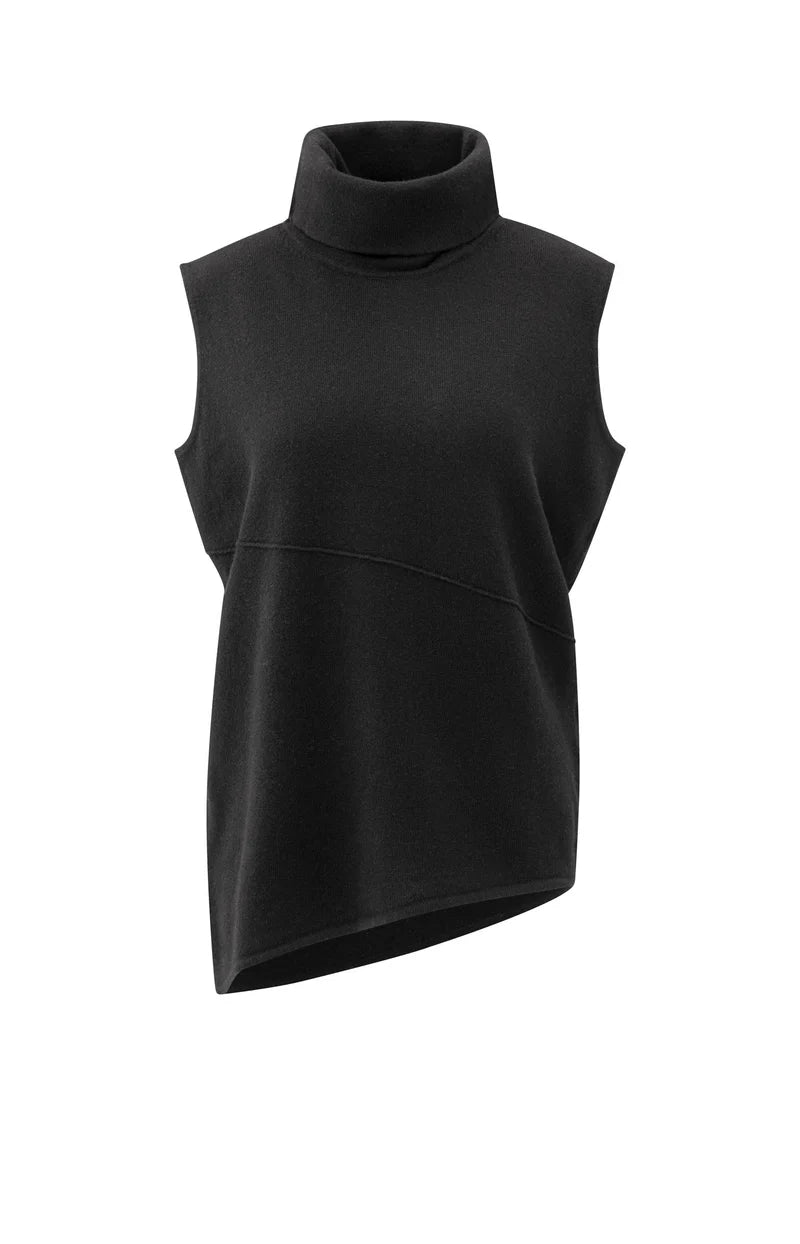 A-symmetic Sleeveless Pullover