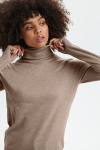 SAINT TROPEZ MILA ROLLNECK PULLOVER