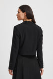 B YOUNG DANTA SHORT BLAZER -  BLACK