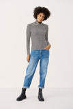 PART TWO EFINAS TOP -  BLACK STRIPE