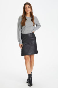 PART TWO URSANAS SKIRT -  BLACK