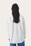 PART TWO CESSE BUTTON UP SHIRT -  BRIGHT WHITE