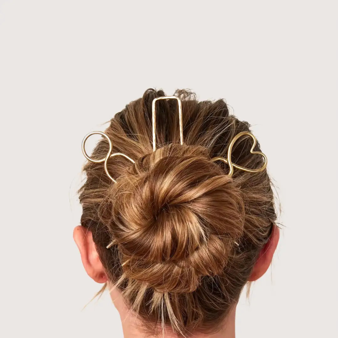 French Hair Pin Gold
