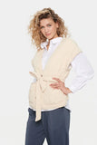 SAINT TROPEZ VANDI VEST -  CREME