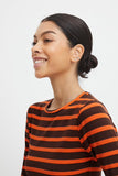 B YOUNG PAMILA SHIRT - FLAME MIX