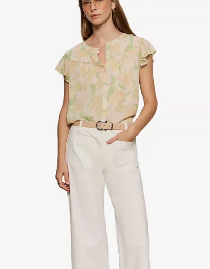 Free Spirited Ruffle Blouse