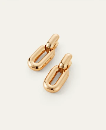 Puffy Detachable Link Earring