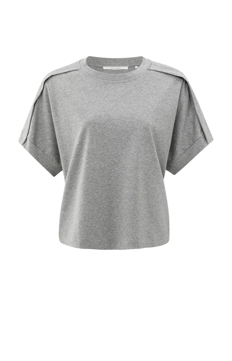 Jersey Top with Folded Detail