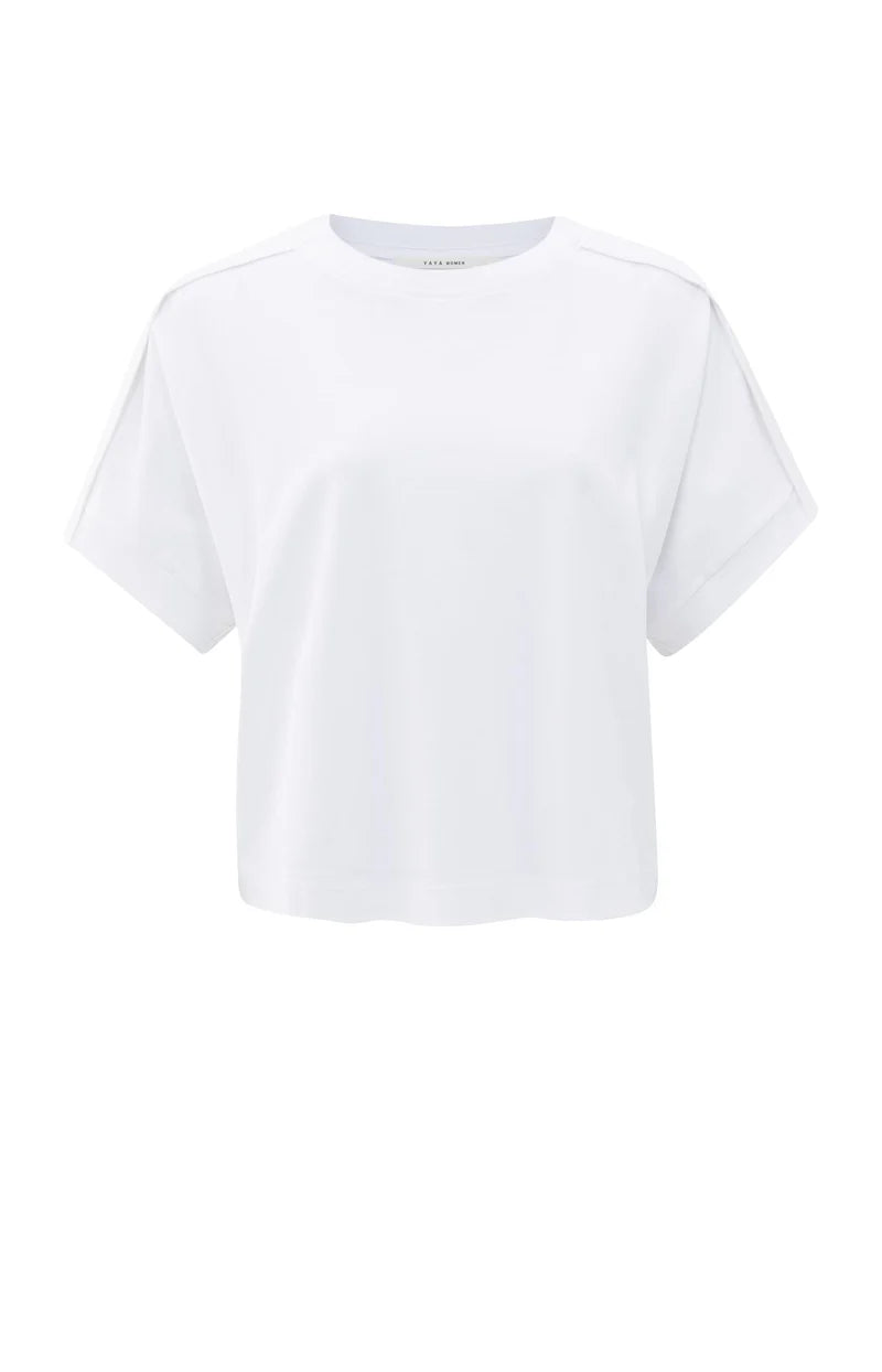 Jersey Top with Folded Detail