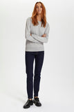 SAINT TROPEZ MILA PULLOVER - PEARL GREY MELANGE