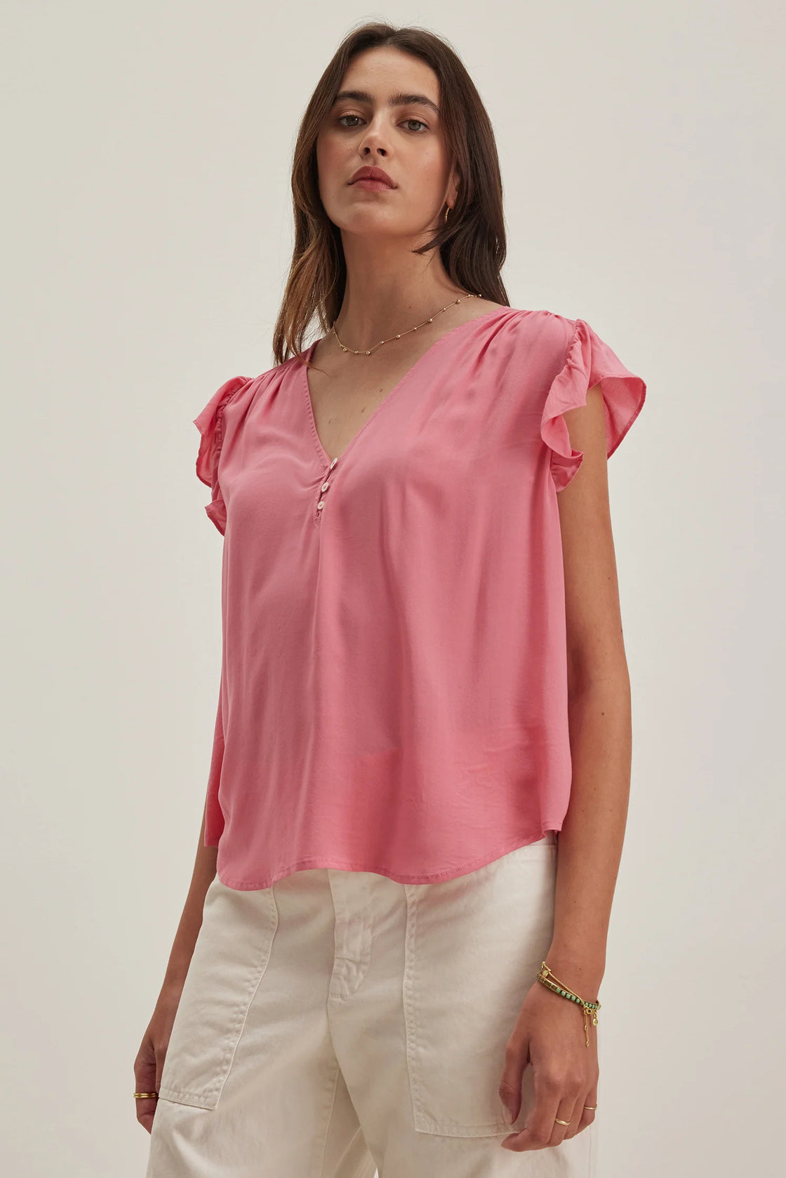Ladysslipper Challis Blouse