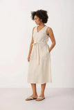 PART TWO ASTRA DRESS -  PEARLED IVORY
