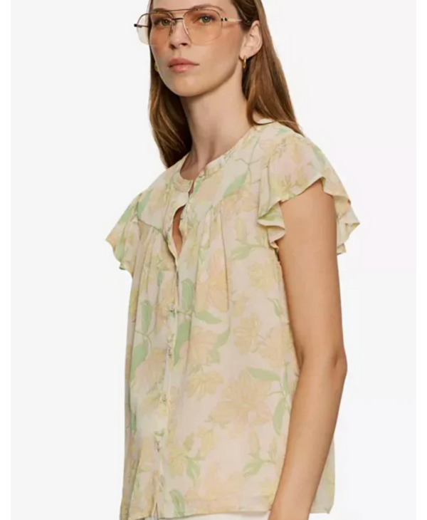 Free Spirited Ruffle Blouse