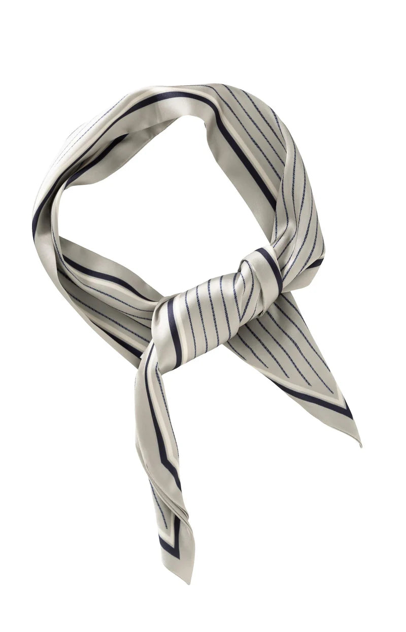 Striped Small Scarf