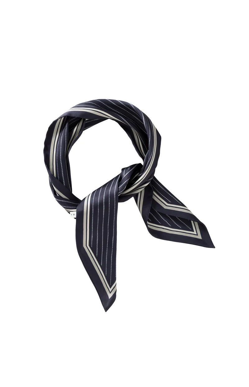 Striped Small Scarf