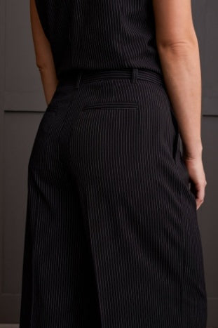 Pin Stripe Palazzo Trouser