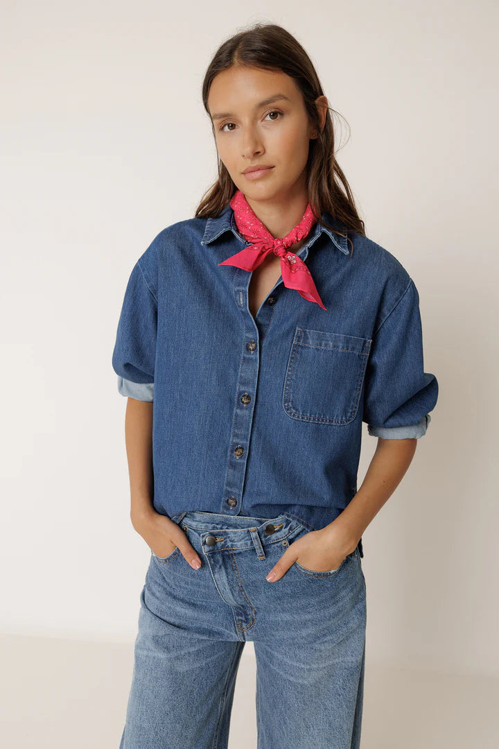 Block Print Hankerchief