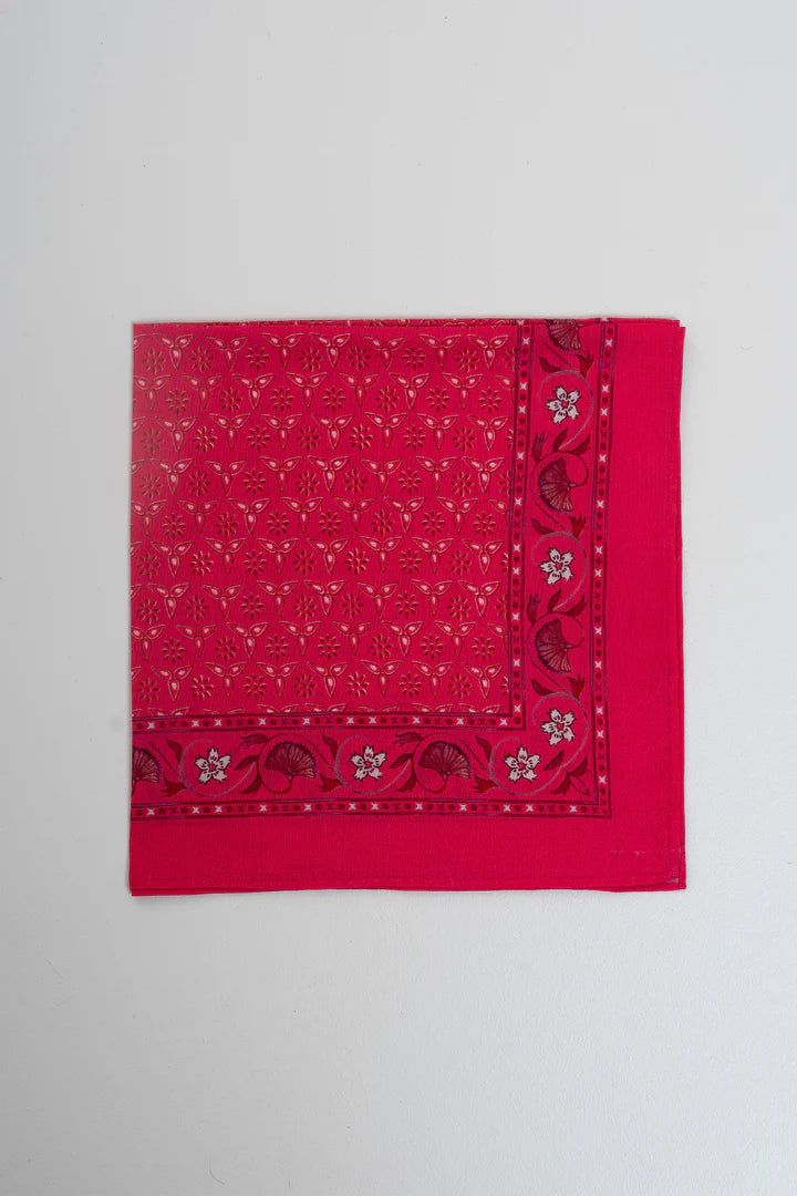 Block Print Hankerchief