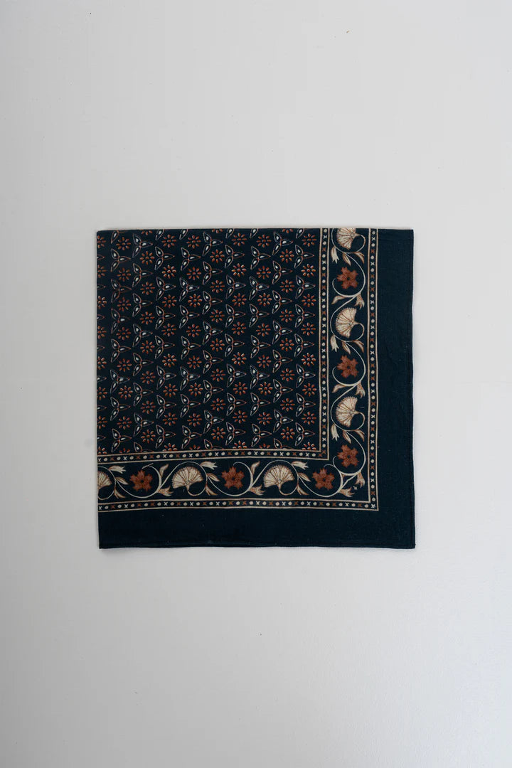 Block Print Hankerchief